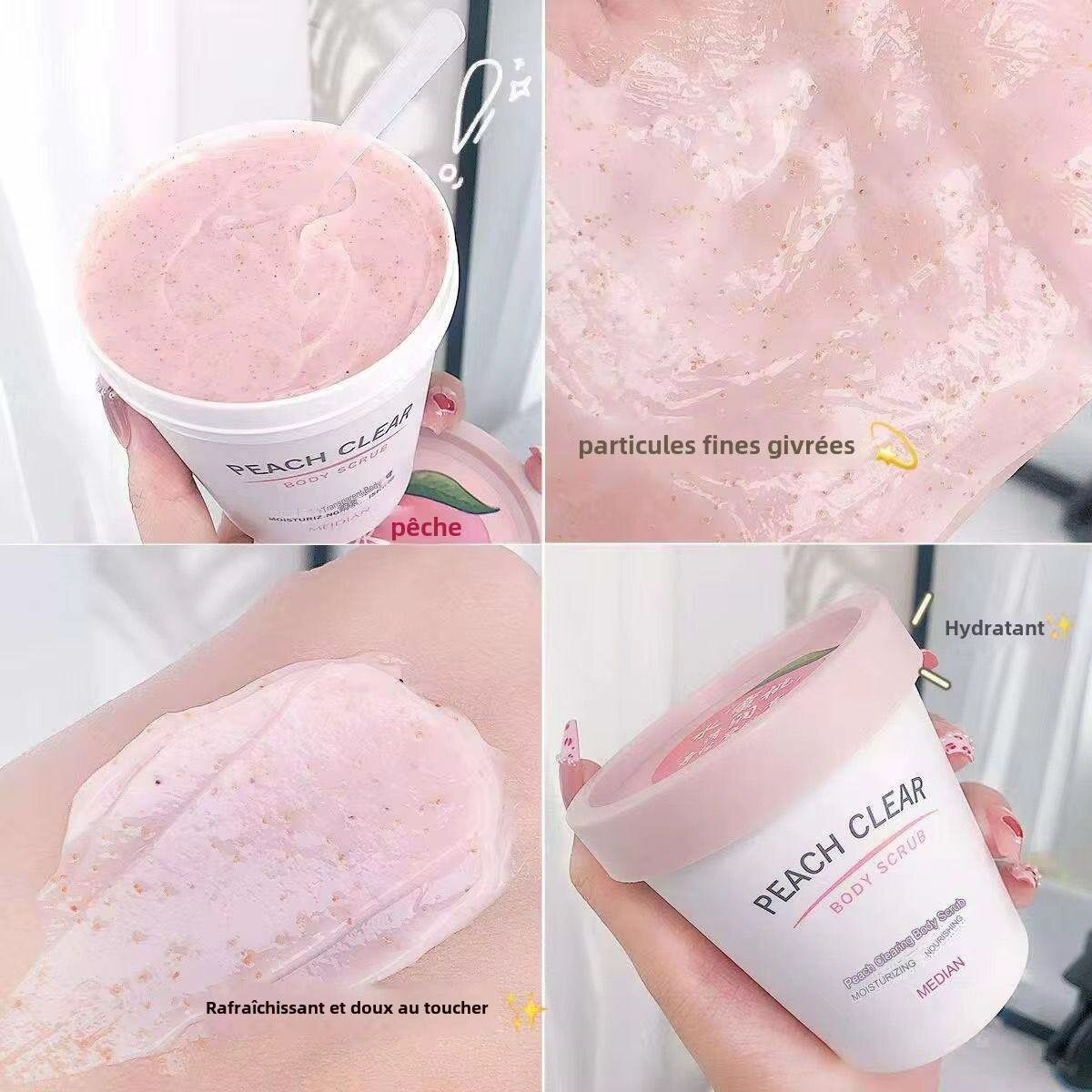 Gommage Corps Pêche Hydratant