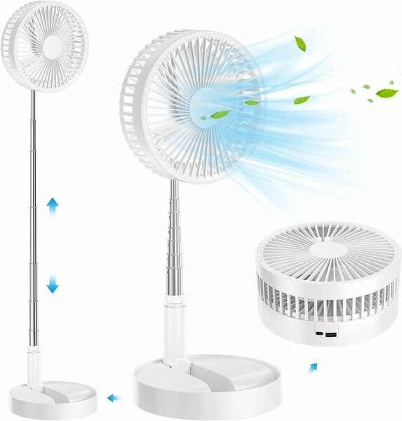 Ventilateur Portable Rétractable USB