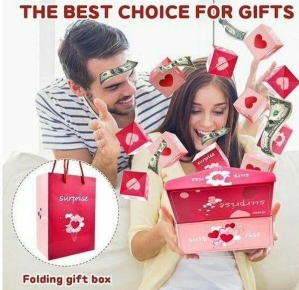 Boîte Cadeau Surprise Pliante