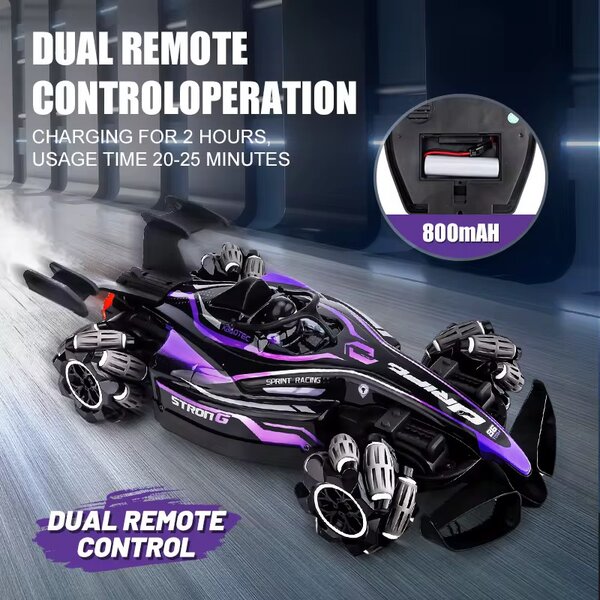 Voiture télécommandée spray