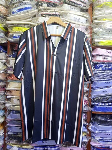 Chemise Polo Rayée Homme