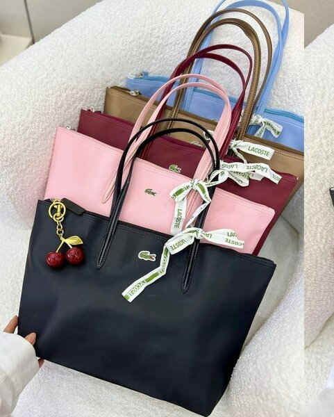 Sacs Cabas Colorés Lacoste