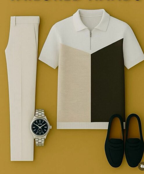 Tenue décontractée homme été