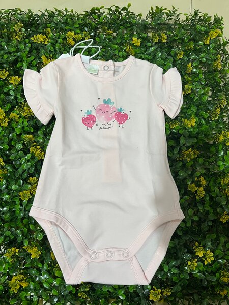Body bébé rose 3 mois