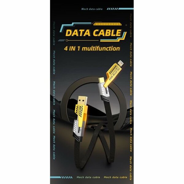 Câble USB-C 4-en-1 65W