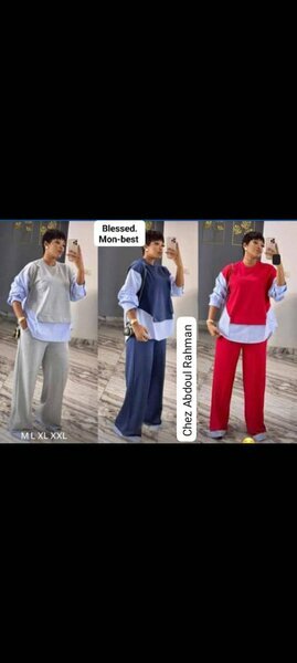 Ensemble survêtement homme multicolore