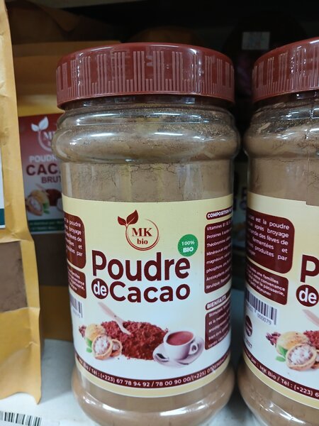 Poudre de cacao bio MK 500k