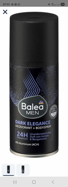 Déodorant Homme Balea Men