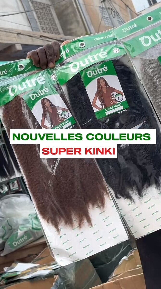 Extensions de Cheveux Super Kinki
