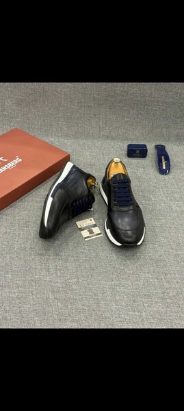 Baskets en cuir élégantes