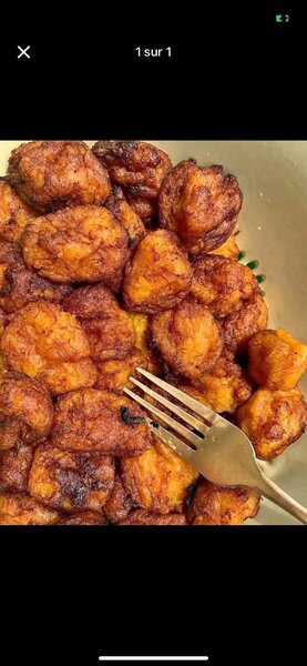 Patte de poulet alloco