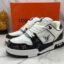 Sneakers tendance en cuir blanc