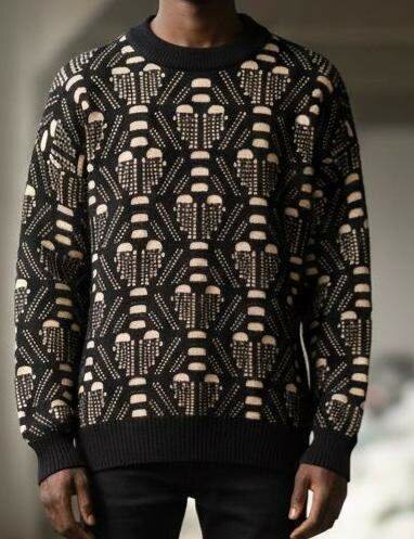 Pull homme graphique élégant