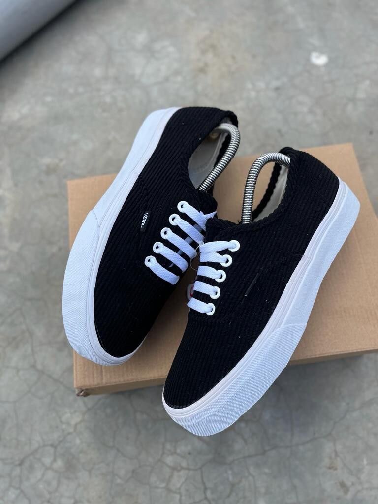 Vans velour noir