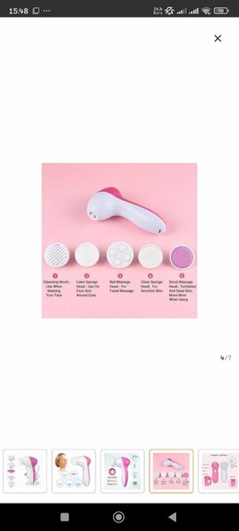 Brosse Nettoyante Visage 5-en-1