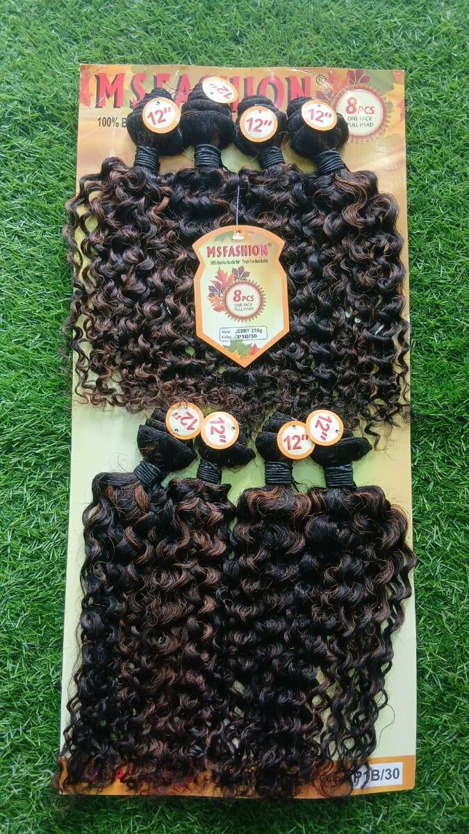 Extensions de cheveux bouclés