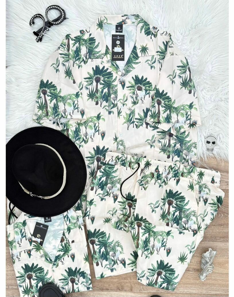Tenue d'été tropicale