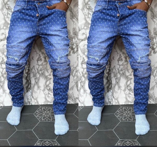 Jeans cargo homme tendance
