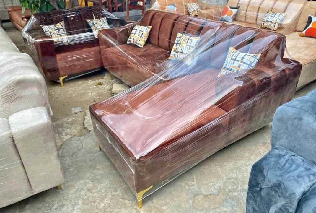 Canapé moderne en velours