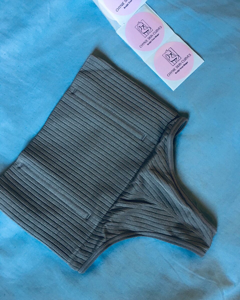 HIGHWAIST BONED THONG nude