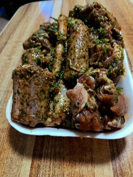 Queue de boeuf assaisonnée