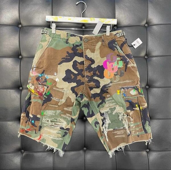 Shorts camo style décontracté