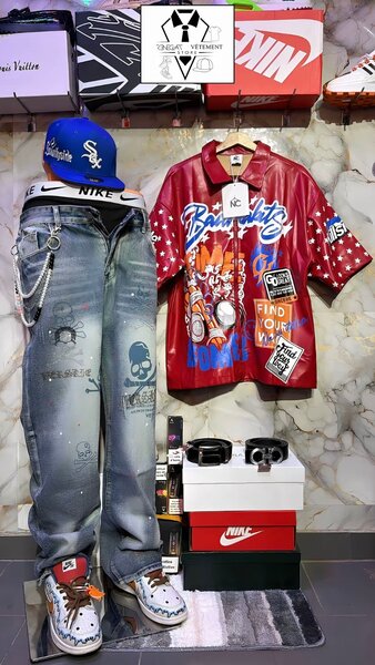 Jean cargo mode urbain