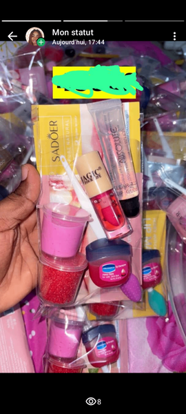 Coffret Beauté Lèvres Rouge