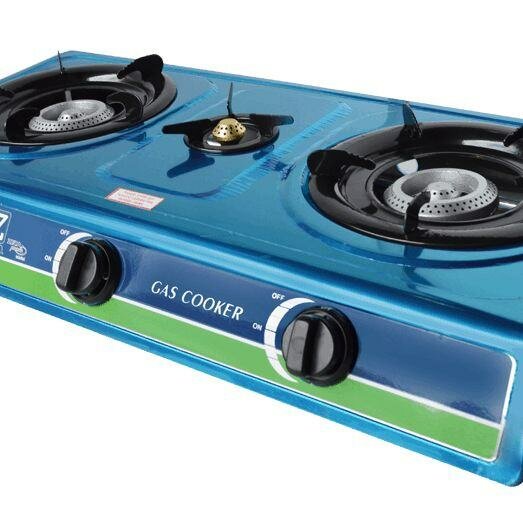 Double burner stove