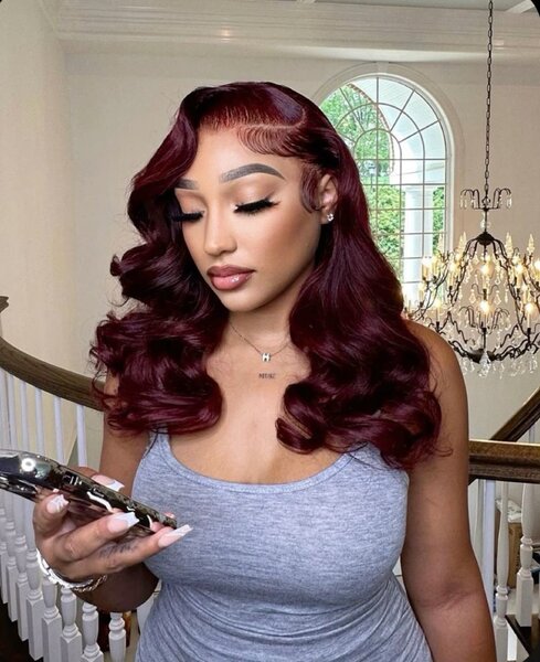 Perruque bouncy taille 24