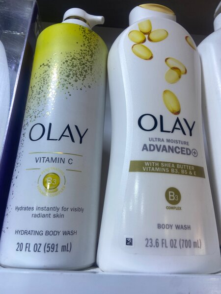 Olay Body lotion and shower gel