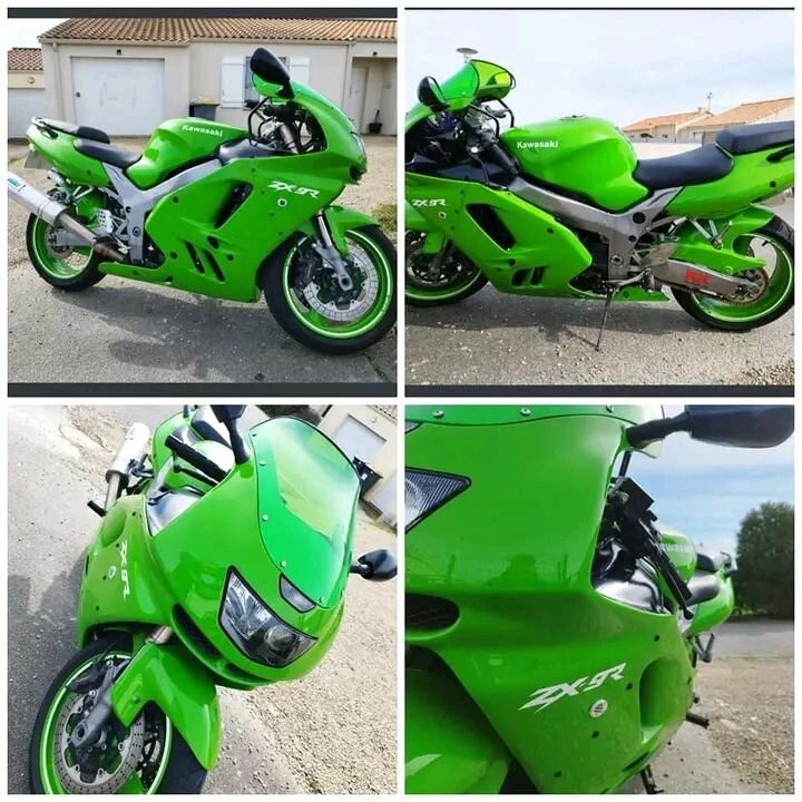 Moto Kawasaki Ninja ZX-9R