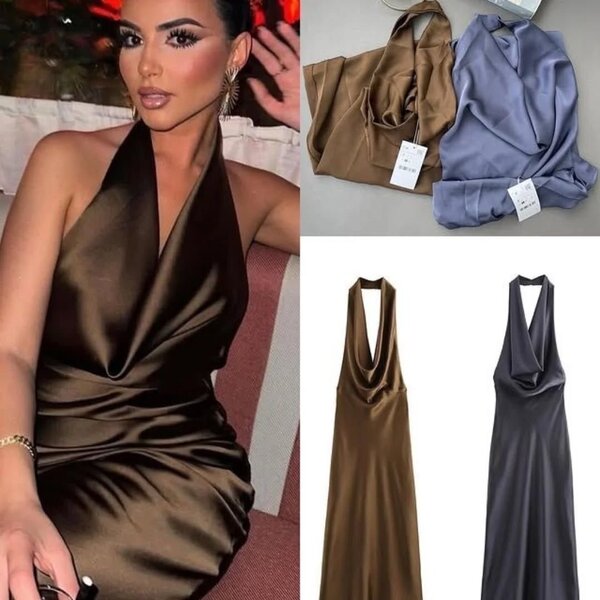 Robe en soie