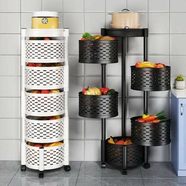 Étagère de Rangement Rotative