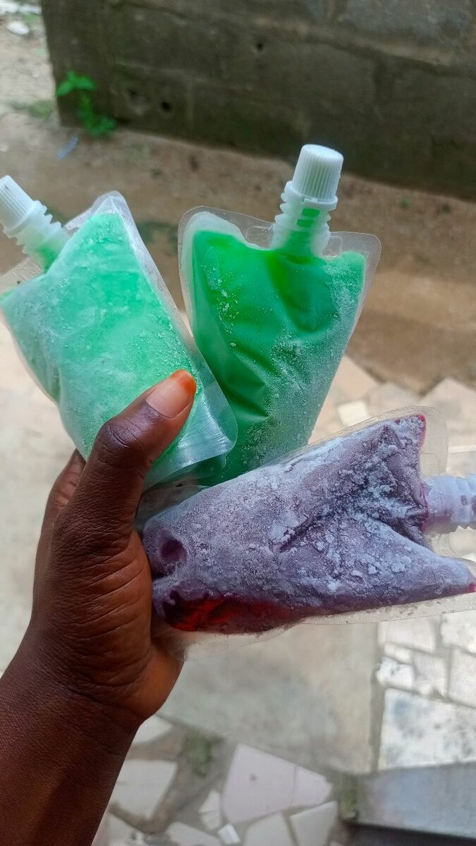 8sahets glacés rafraîchissants