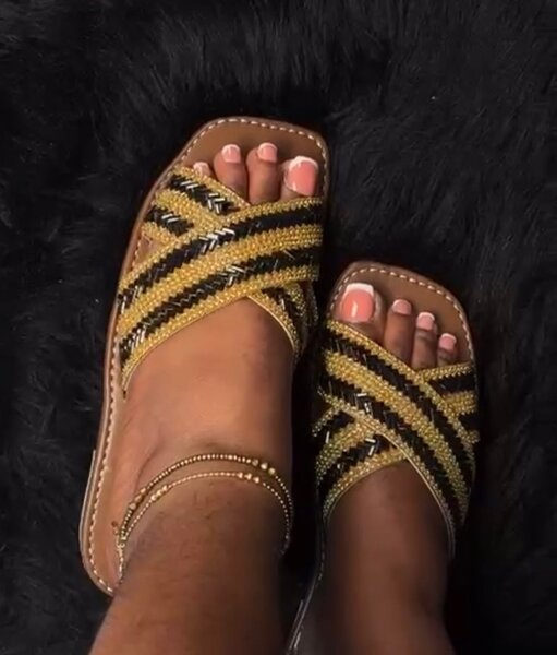 Sandales Élégantes Brillantes