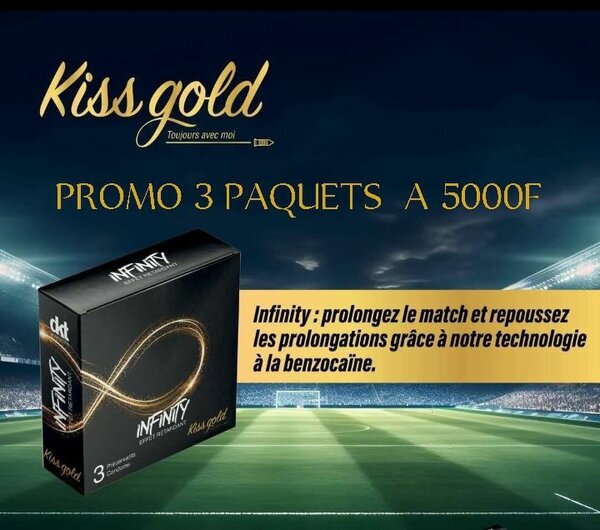Kiss Gold Infinity - 3 Paquets