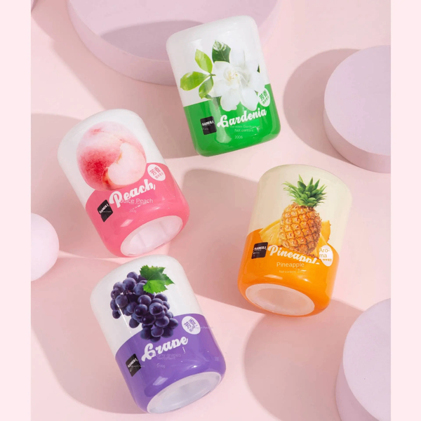 Bougies parfumées assorties