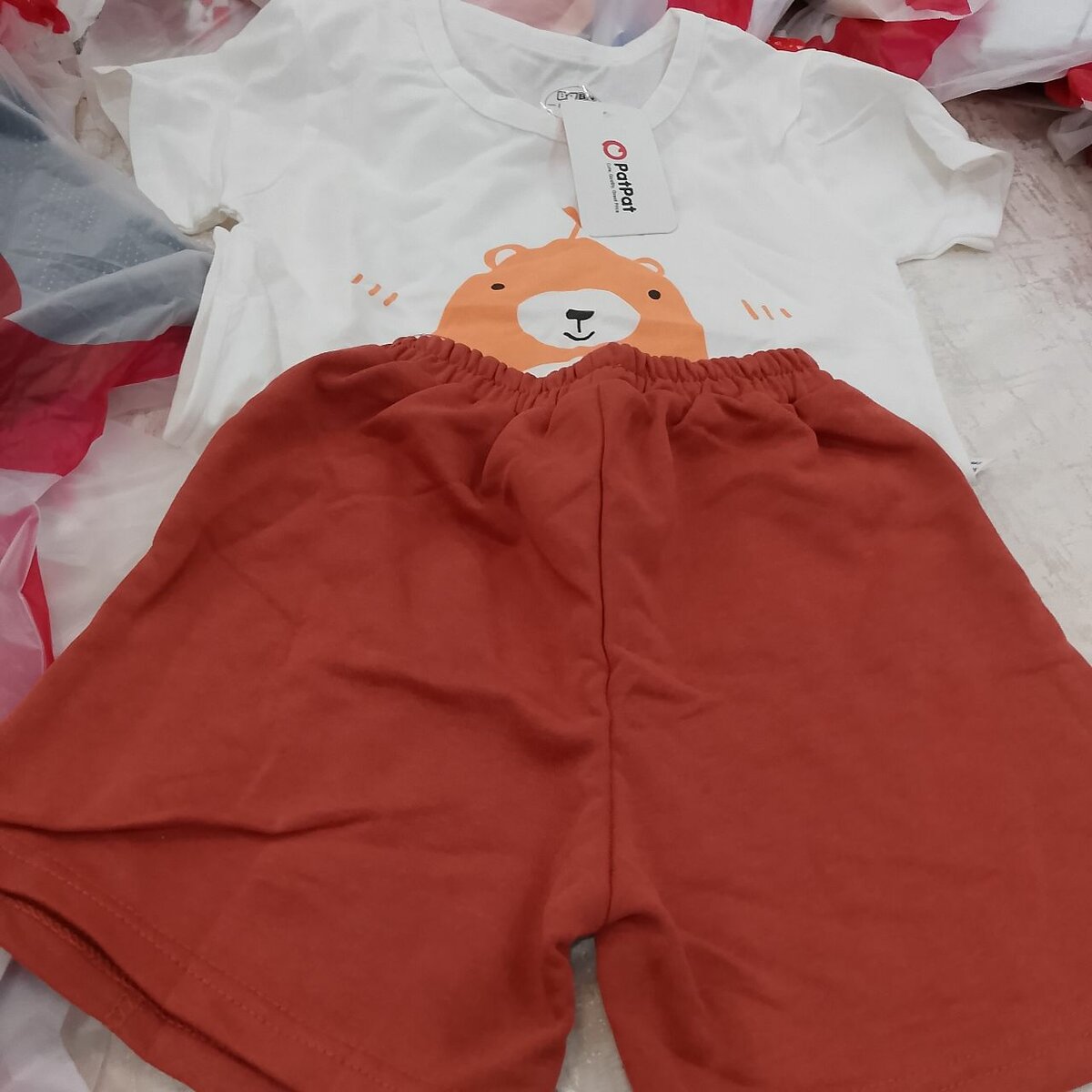 Ensemble bébé garçon : T-shirt et short