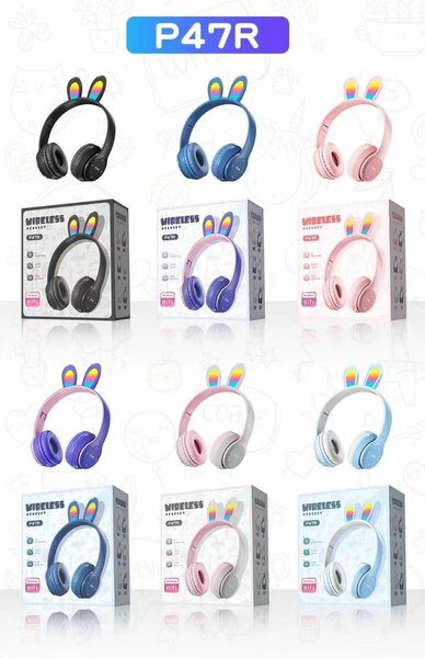 Casque Bluetooth Lapin P47R