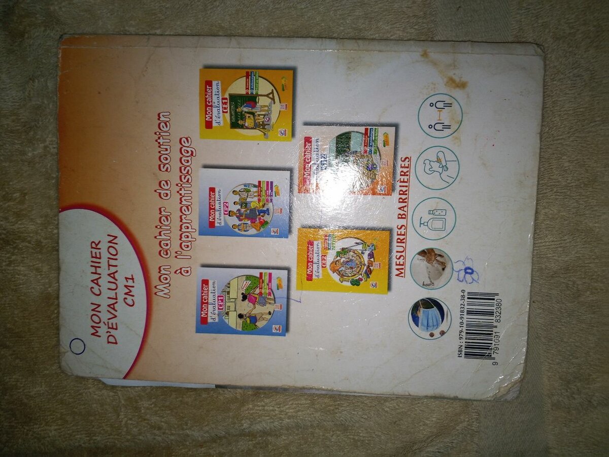 Cahier d'évaluation CM1