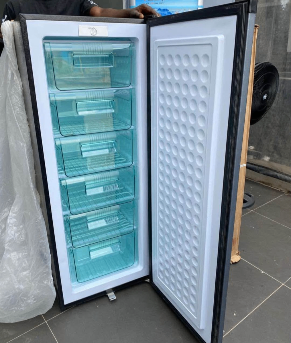 Congélateur vertical moderne