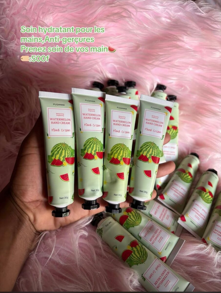 Crème mains fruitée hydratante