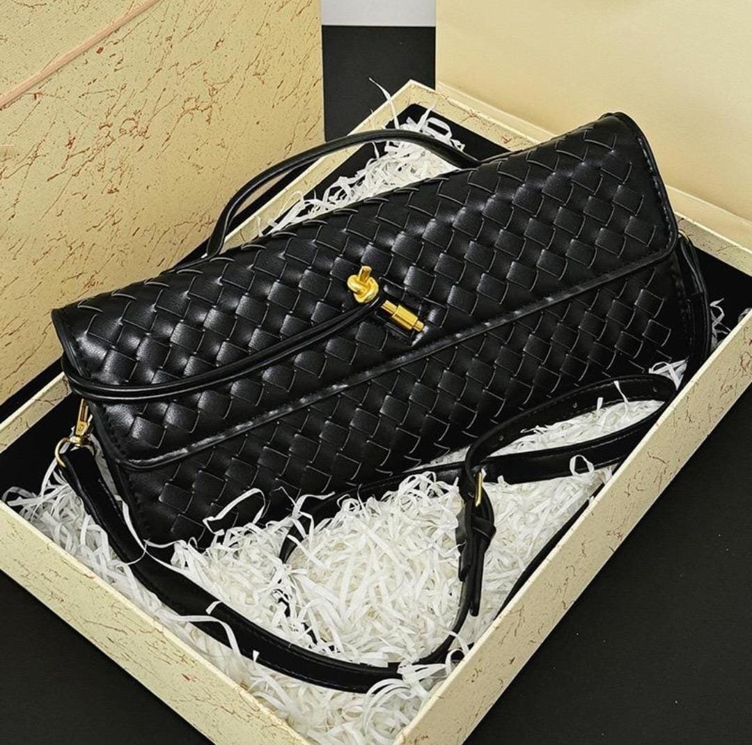 Sac bandoulière tressé