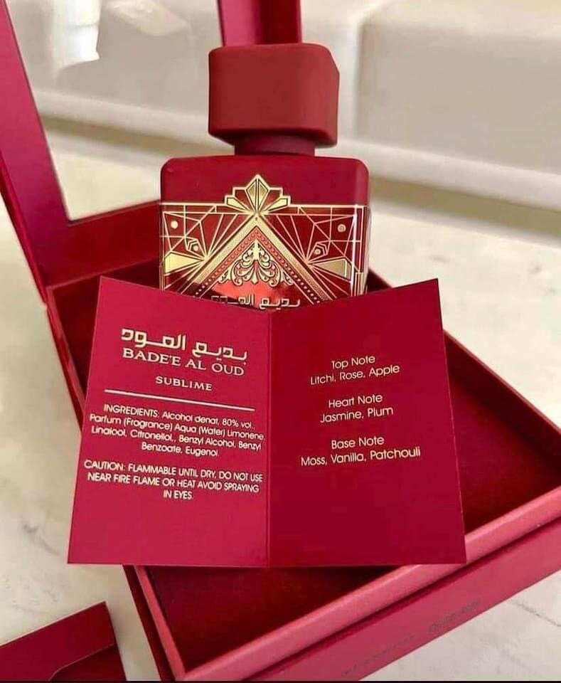Parfum Bade'e Al Oud Sublime