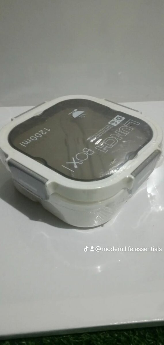 1200 ml rectangular lunch box ( 3 compartment )