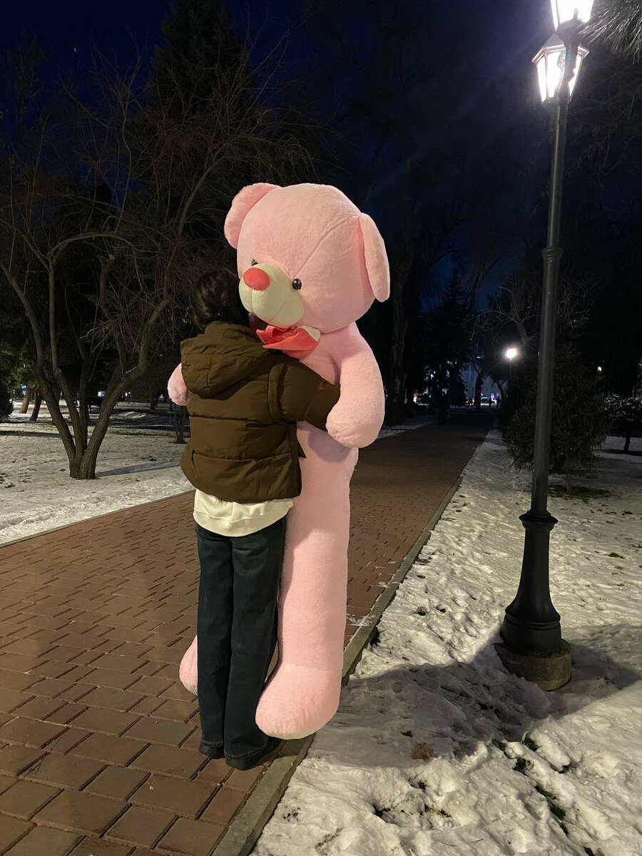 Мишка 2 метра, с бесплатной доставкой по Бишкеку