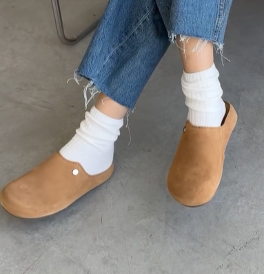 КЛОГИ из натуральной кожи и замши 