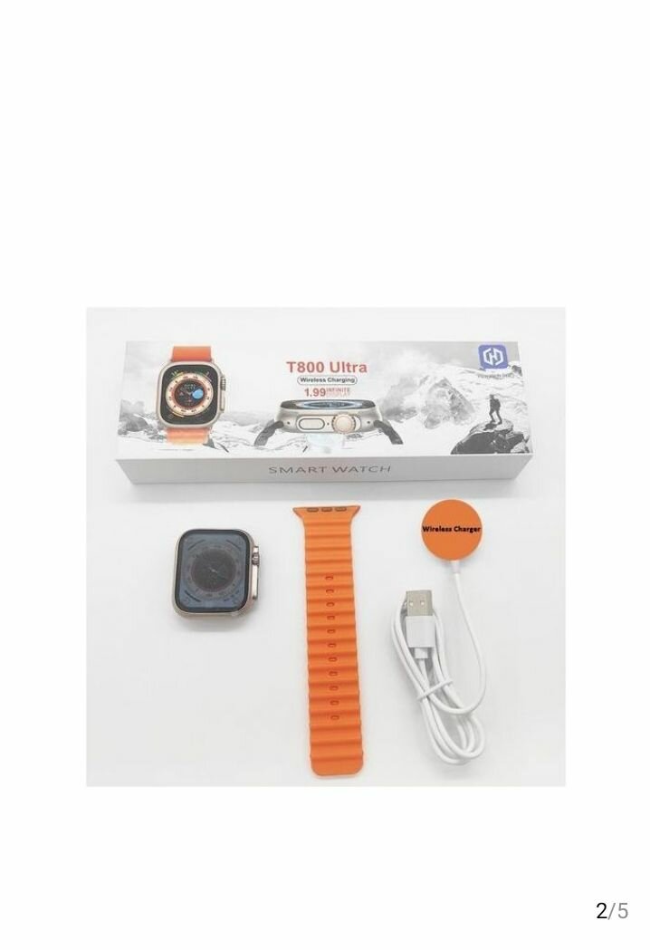 Montre Connectée T800 Ultra Bluetooth Pour Appels Sportifs