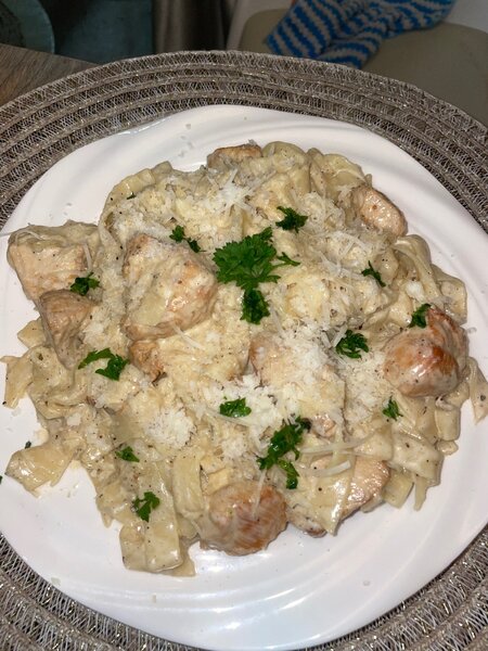Tagliatelle poulet  fromage